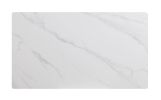Modern Contemporary Dining Table 1pc White Sintered Stone Table Stylish Dining Furniture